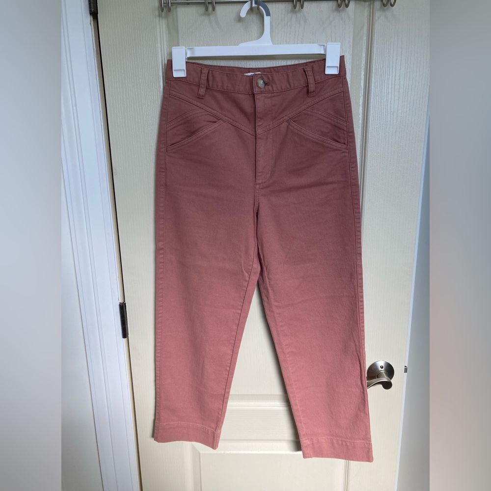 NWOT Madewell Tapered, Mauve-Colored Pants — Size 27